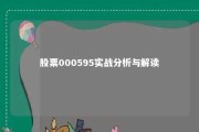 股票000595实战分析与解读 